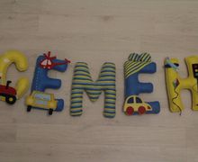 Именная гирлянда из фетра.