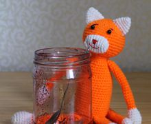 Кот-амигуруми