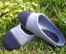 тапочки из шерсти