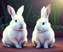 How to make a gift for rabbit lovers