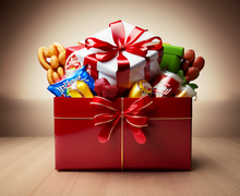 How to make a gift for food