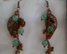 Серьги "Таинственный лес"