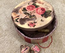 Короб "Париж и розы"