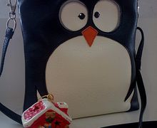 Сумочка через плечо "Пингвин"