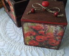 Набор коробов "маки"