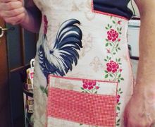 Мужской фартук"Петушок-Петя", на заказ