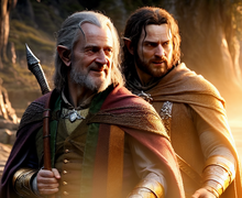 How to make a gift for lord of the rings