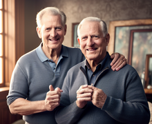 How to make a gift for senior men