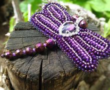 Брошь "Стрекоза"