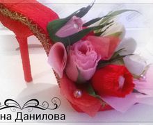 подарок с конфетами