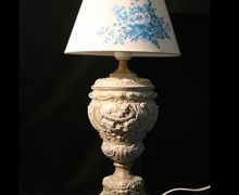 Лазурь - лампа настольная с абажуром