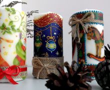 Новогодние винтажные свечи ✨