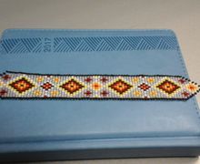 Закладка ромбики