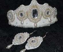 Диадема и серьги "Невеста"