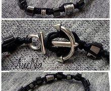 Браслет с якорем