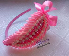 Ободок для волос  КАНЗАШИ "Перо"