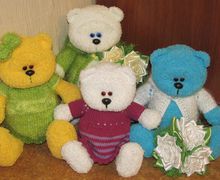 Вязаные зверята