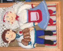 Вязаные картины