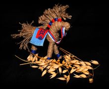 Народная игрушка "Солнечный конь"