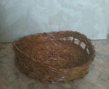 Плетеное блюдо