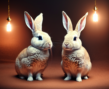 How to make a gift for rabbit lovers