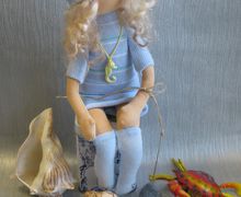 Текстильная кукла. Авторская работа