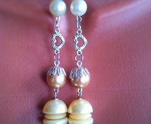 Серьги Жемчужное барокко