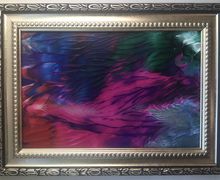 Картина фантазии, акрил