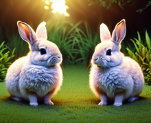 How to make a gift for rabbit lovers