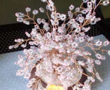 Сакура, дерево из бисера