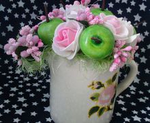 Цветочный молочник