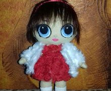 Мягкая игрушка из флиса КУКЛА  ЛОЛ