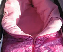 конверт-трансформер из серии Membrana - "Розовые Снежинки