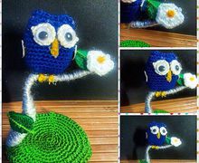 Сова на ветке