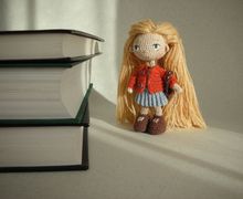 Авторская миниатюрная кукла "Эмми"