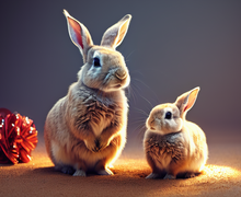 How to make a gift for rabbit lovers