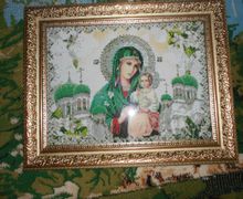 Икона Божия Мать Неувидаемый цвет