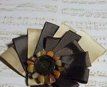 Брошь "Кофейная вечеринка"