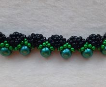 Колье "Ежевика"