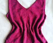 Вязаный топ