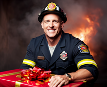 How to make a gift for firefighter