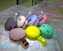 Мастер-класс подвески "пирожное Macaron"