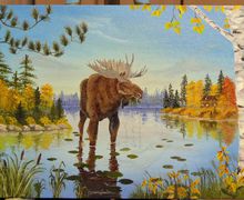 Завтрак лося