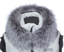 Опушка из меха норвежской чернобурки