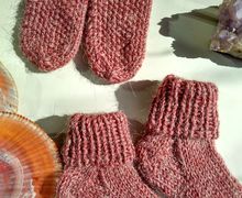 Комплект носочки+царапки