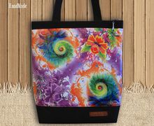 Текстильная сумочка шоппер "Весна"