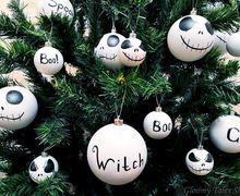 Набор шариков на ёлку Кошмар перед Рождеством