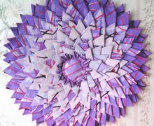 Подставка под горячее «Хризантема». Коврик. Панно