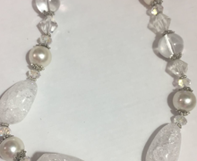 Колье из горного хрусталя