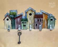 Ключница ручной работы